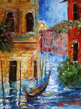  cityscape Oil Painting - Venice Magic cityscapes